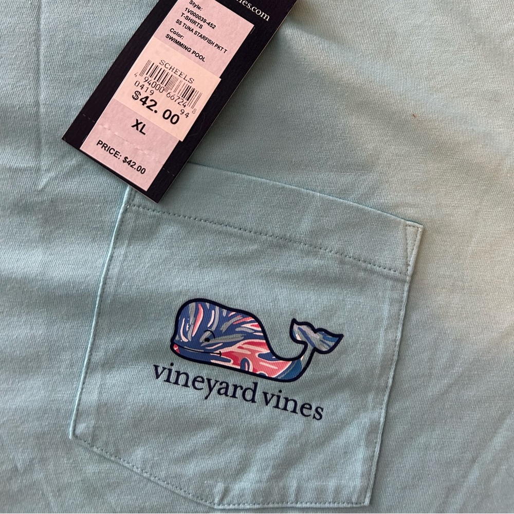 Men’s XL Vineyard Vines Pocket Tee